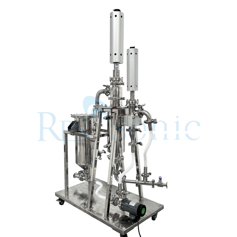 Machine homogénéisatrice à ultrasons numériques poudre de titane acier inoxydable 2L capacité maximale utilisée fraisage de détergent cosmétique
